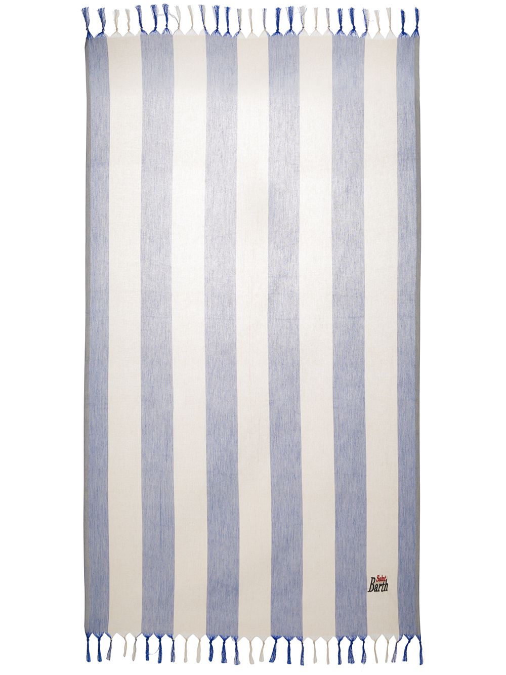 фото Mc2 saint barth striped fringed hem towel