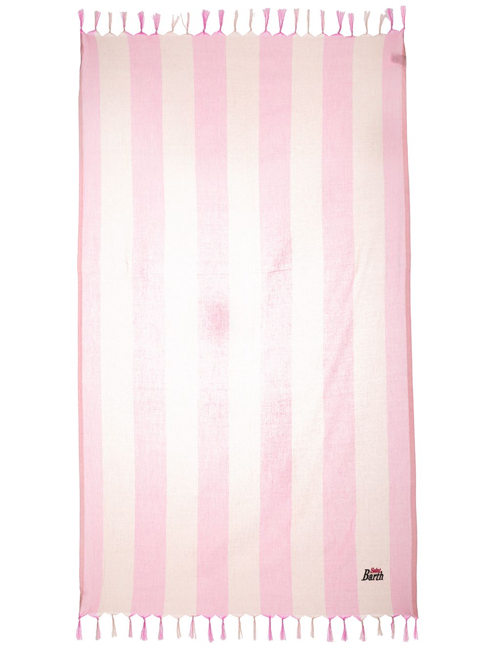 фото Mc2 saint barth striped fringed hem towel