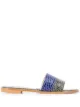 Image 1 of Avec Modération crocodile embossed sandals