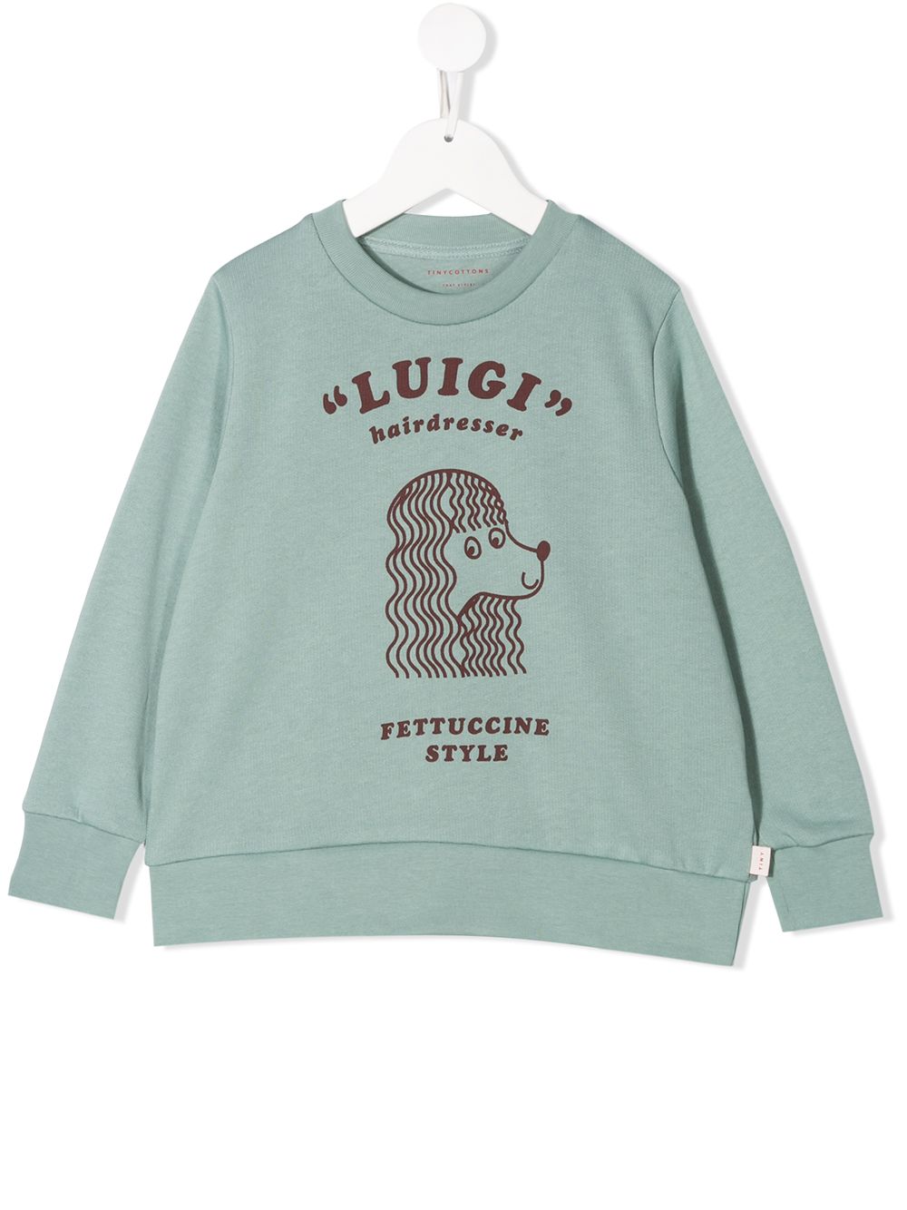 фото Tiny cottons crew neck hairdresser print sweater