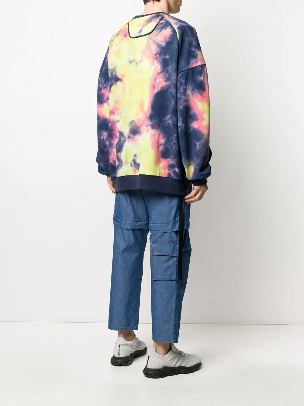 Juun.J Sweater met ronde hals Blauw