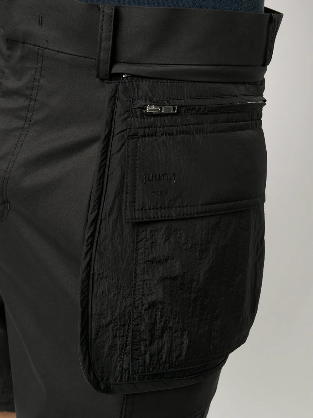 Juun.J Cargo shorts Zwart