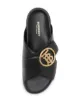 Burberry TB plaque slide sandals