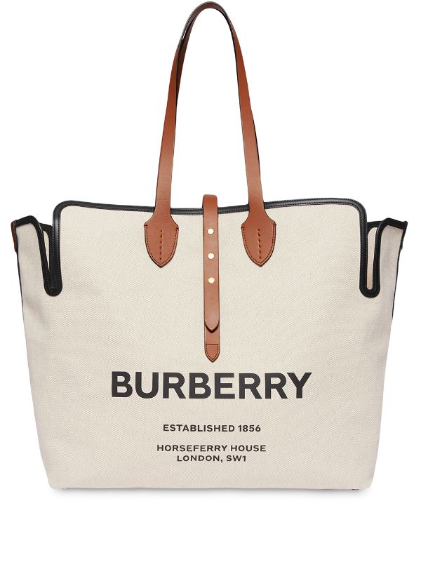 burberry large tote bag