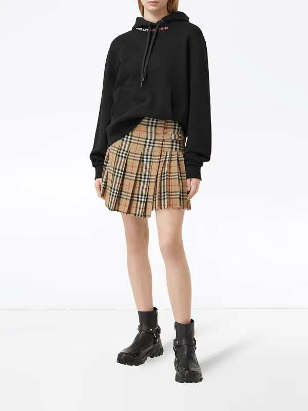 burberry kilt skirt