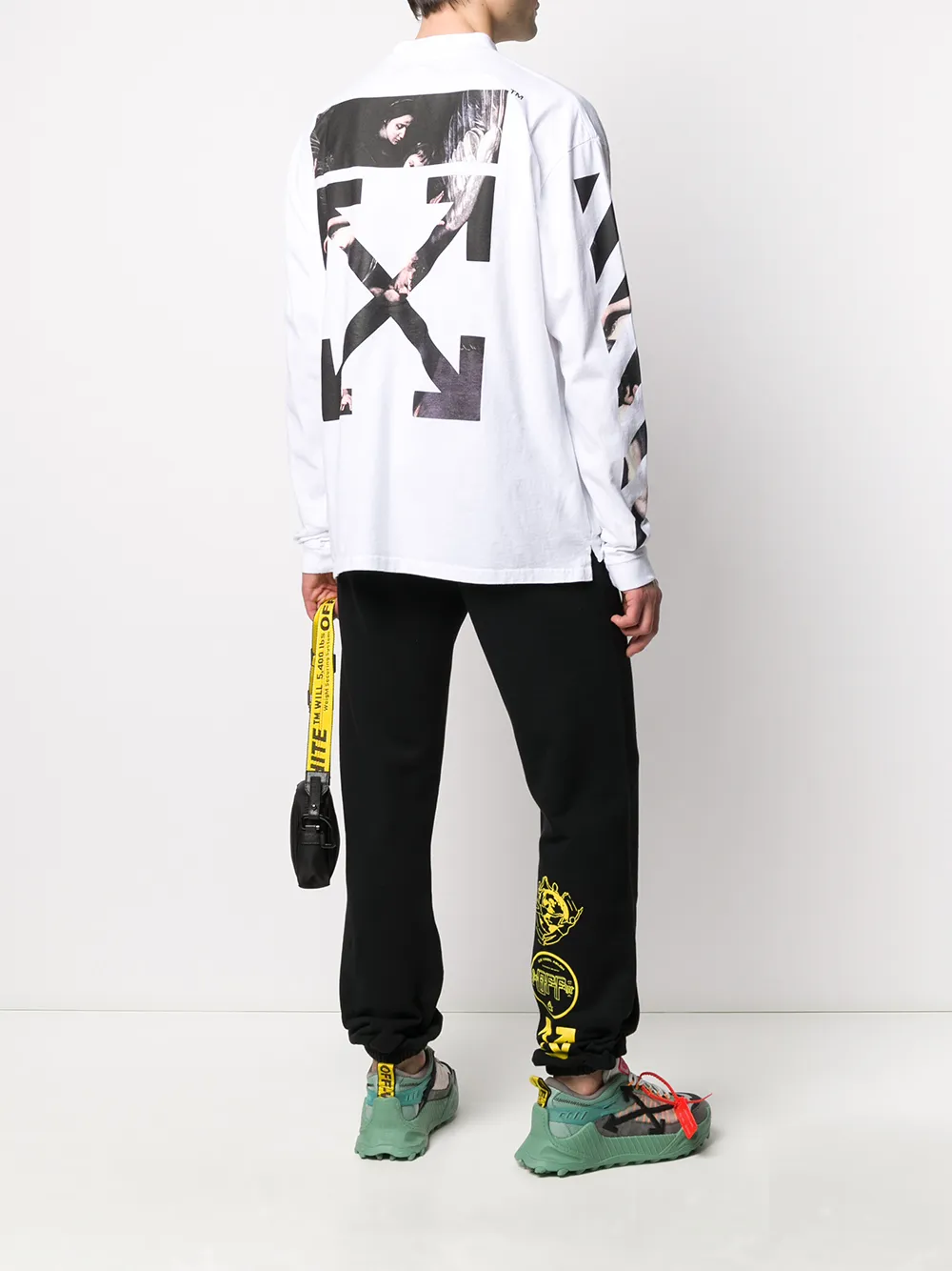 фото Off-white толстовка оверсайз caravaggio