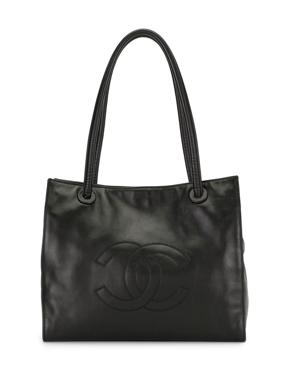 фото Chanel pre-owned сумка на плечо 1998-го года с логотипом cc