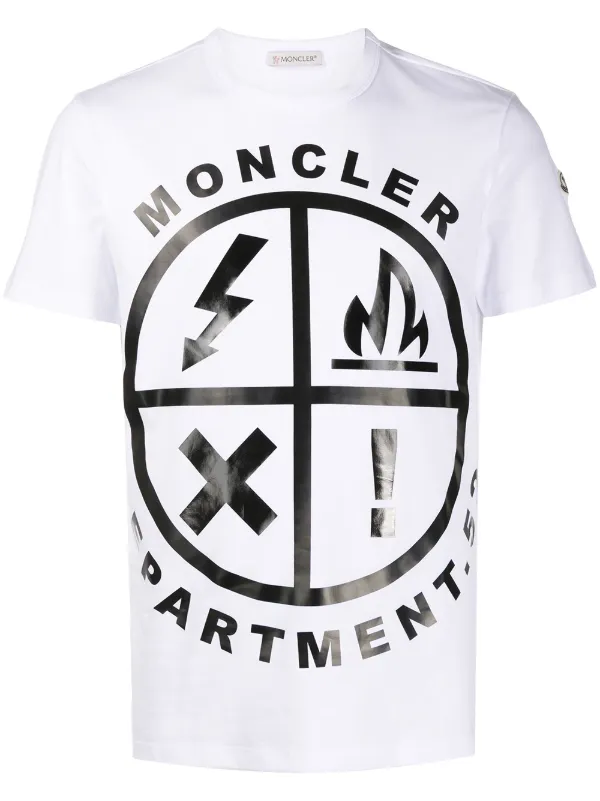 moncler t shirt farfetch