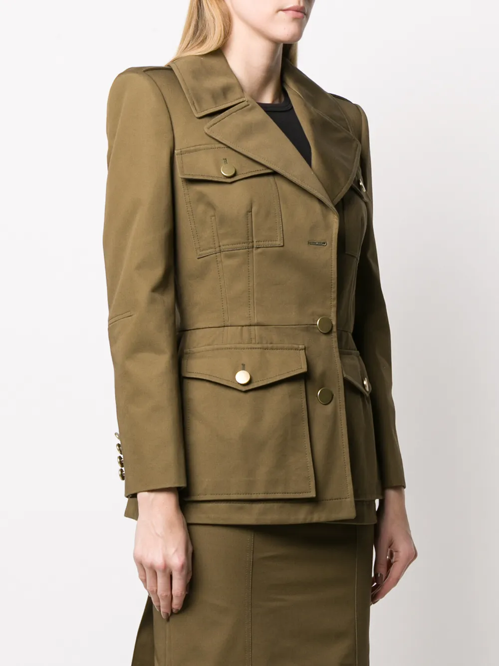 alexander mcqueen military jacket