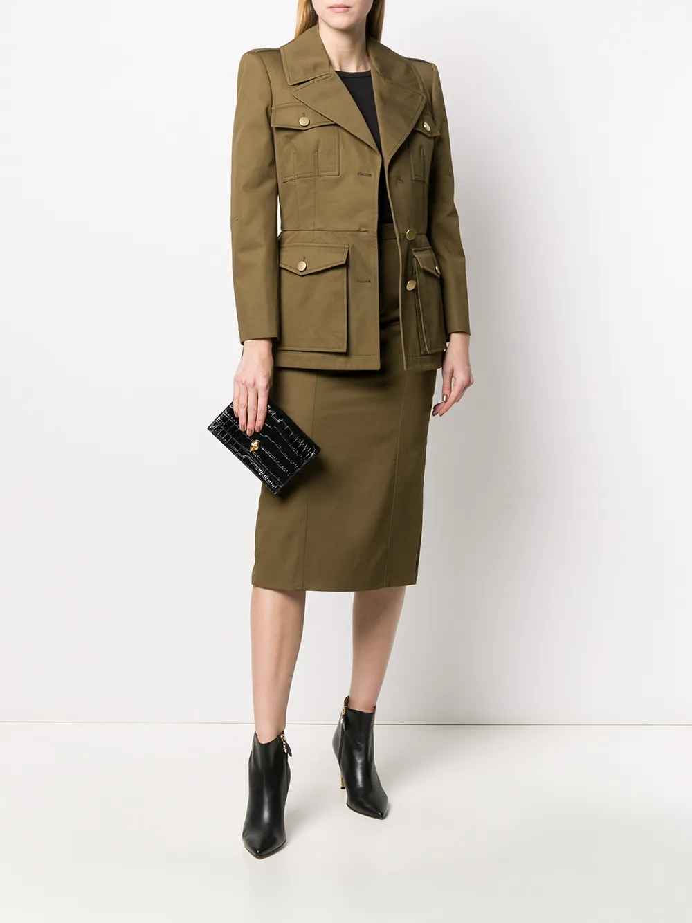 alexander mcqueen military jacket