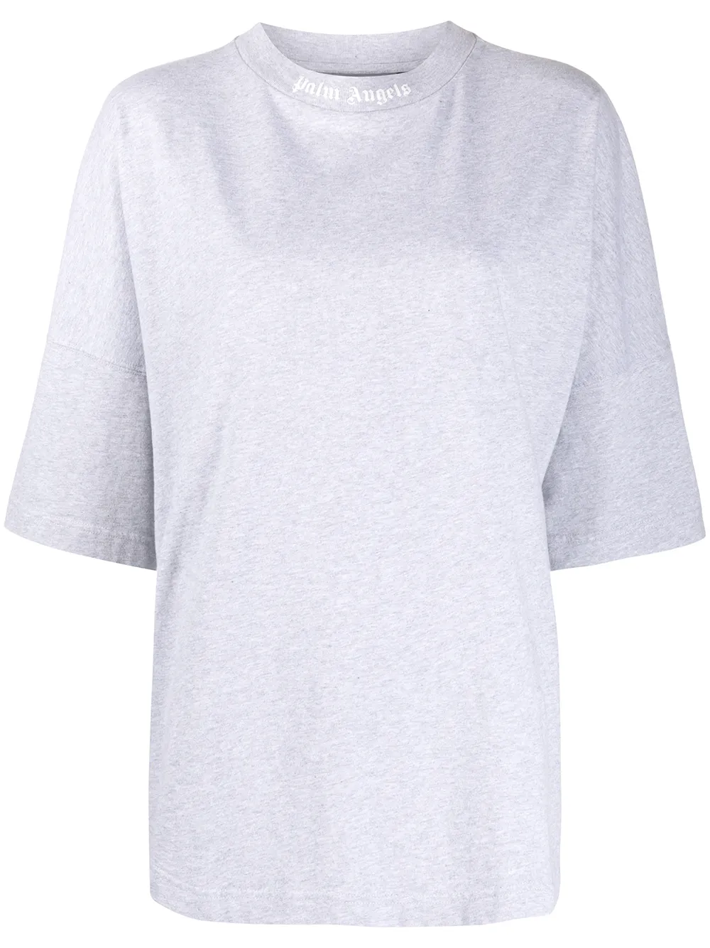 

Palm Angels playera con logo estampado - Gris