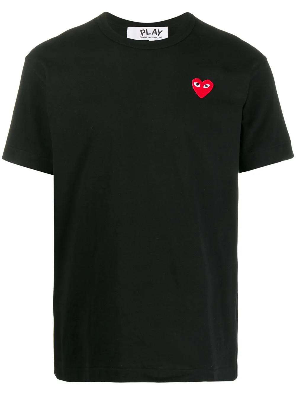 heart logo patch T shirt