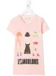 Image 1 of Fendi Kids Fabulous print T-shirt