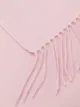N.Peal frayed cashmere shawl