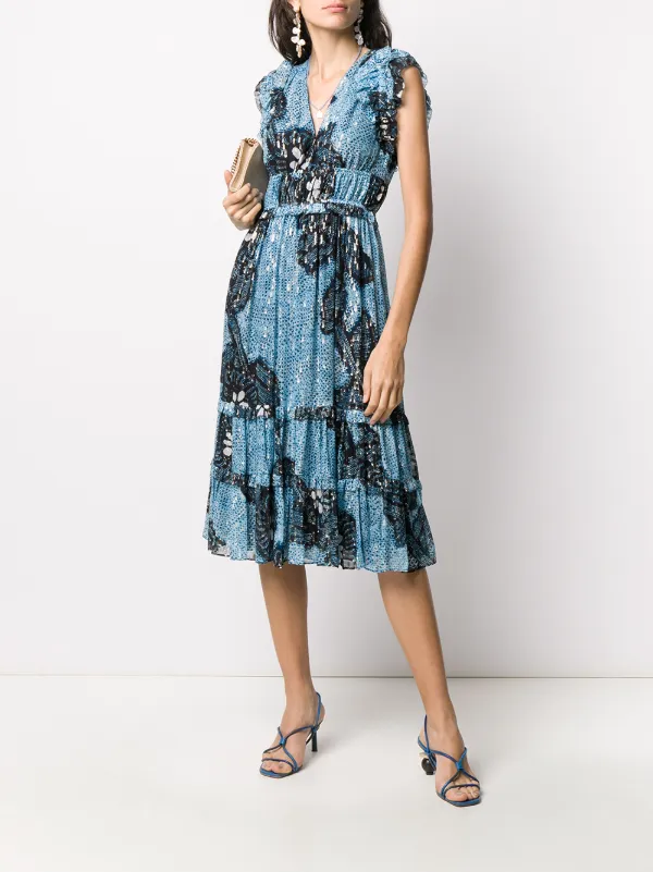 ulla johnson midi dress