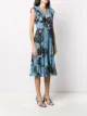 Ulla Johnson Midikleid mit abstraktem Print