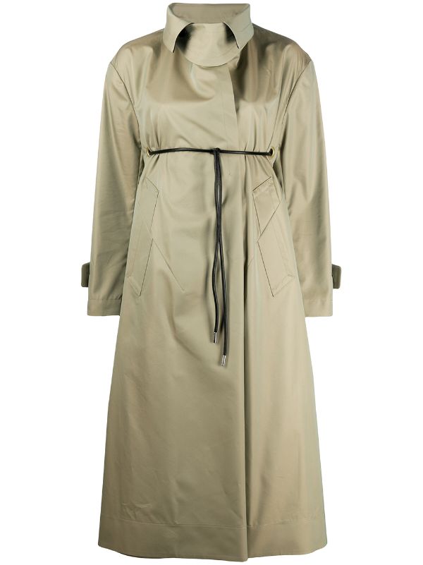 sacai trench coat