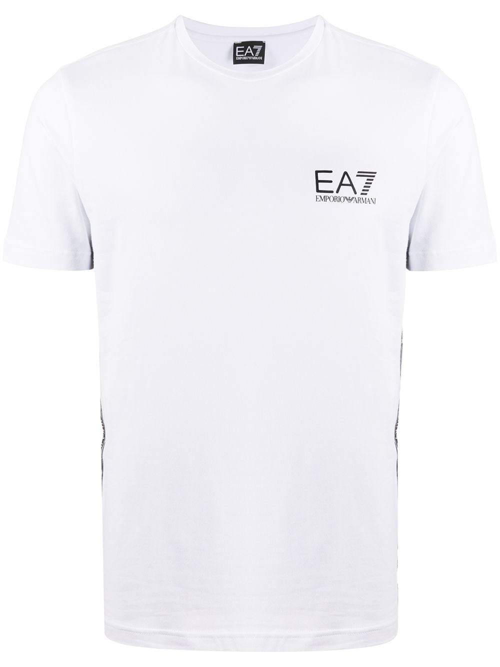 фото Ea7 emporio armani футболка с круглым вырезом и логотипом