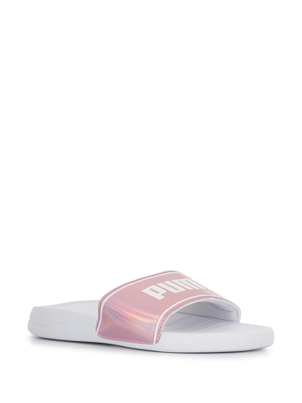 iridescent puma slides