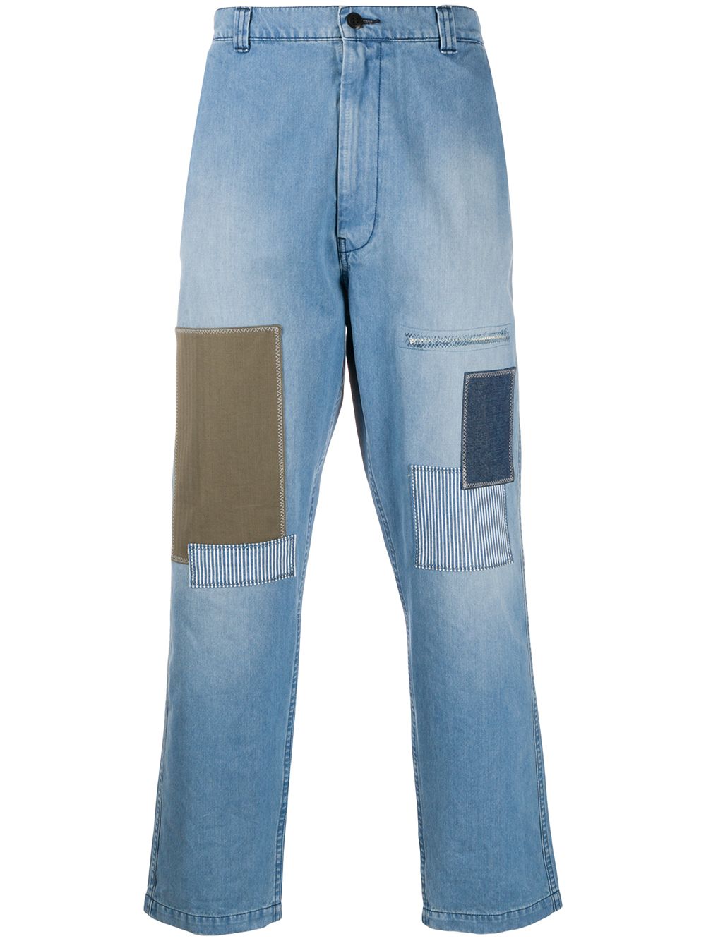 фото Junya watanabe comme des garçons pre-owned прямые джинсы средней посадки