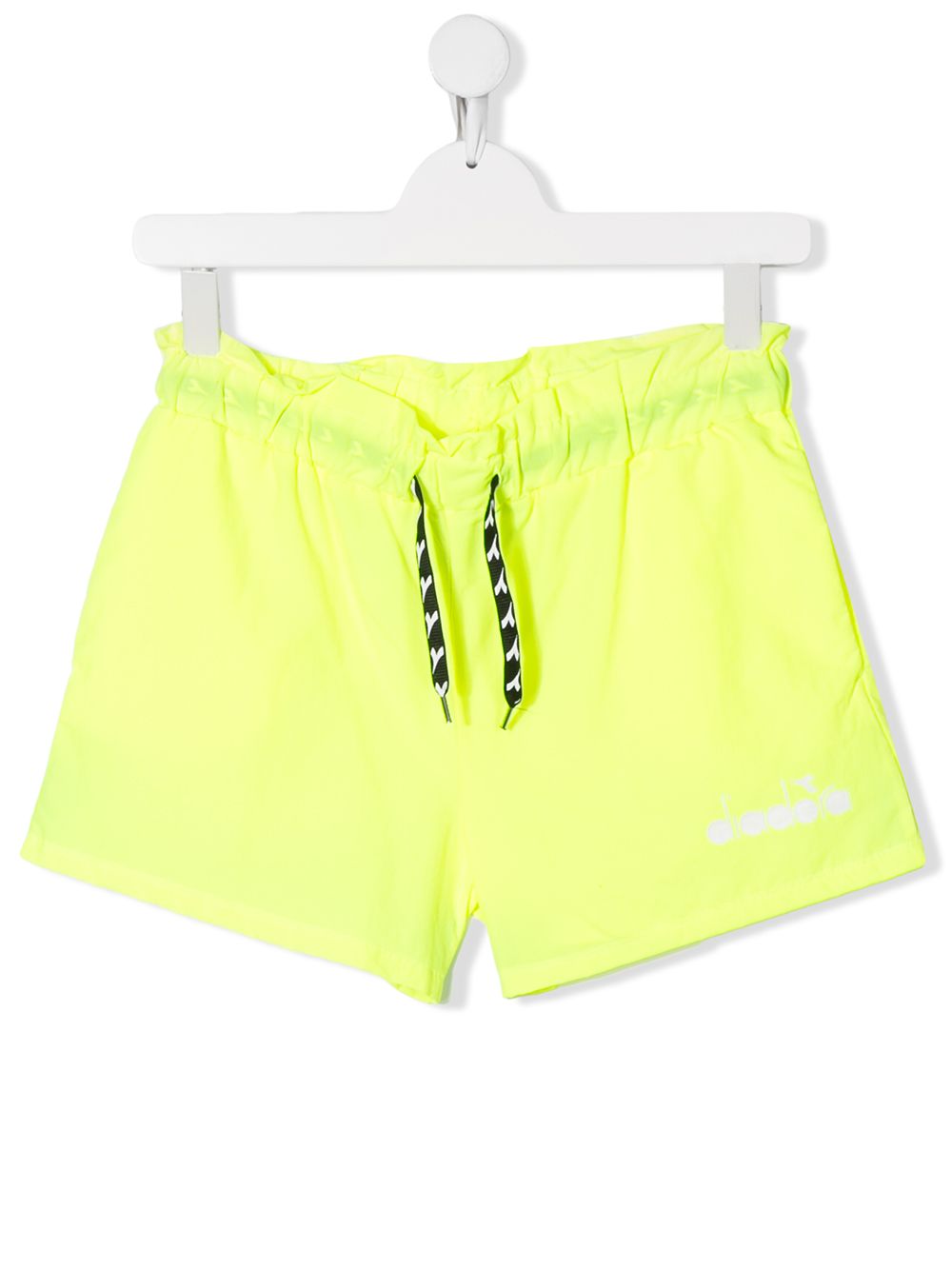 фото Diadora junior teen logo embroidered track shorts