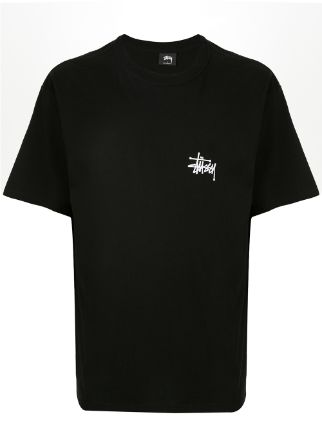 Stüssy Logo Printed Cotton T-shirt - Farfetch