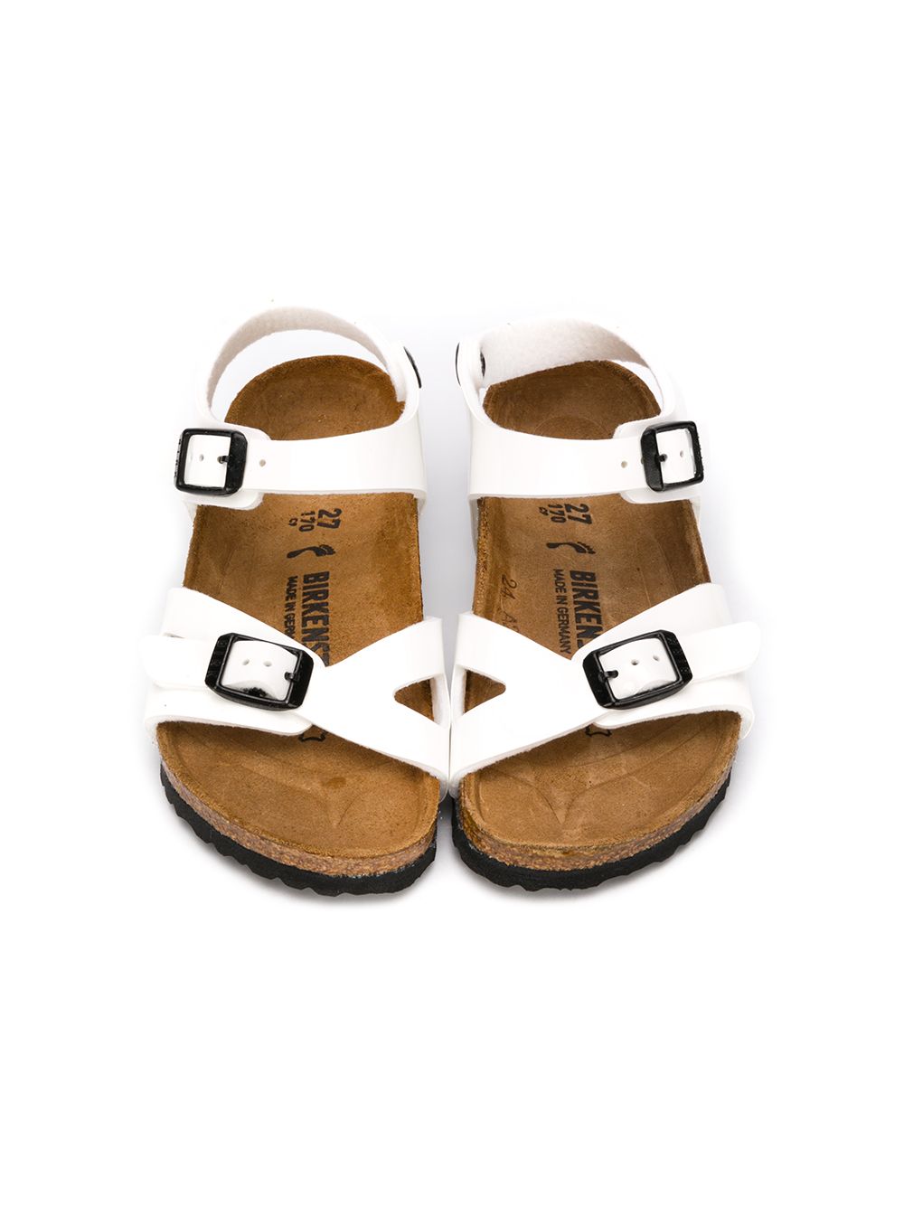 фото Birkenstock kids buckle-embellished sandals