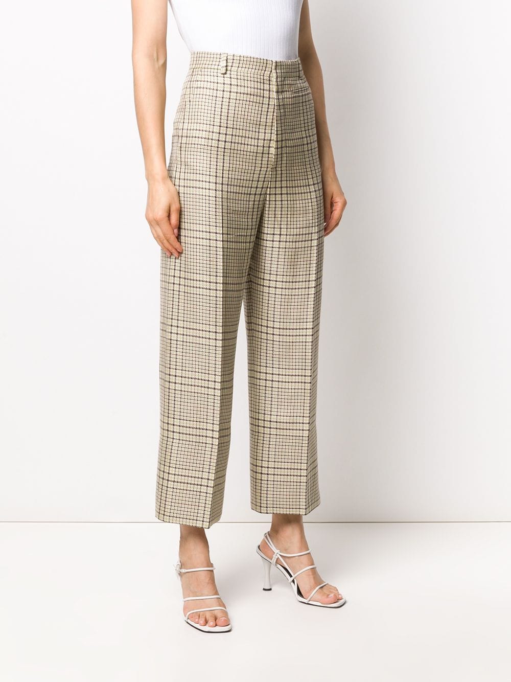 фото Jacquemus брюки le pantalon santon в клетку