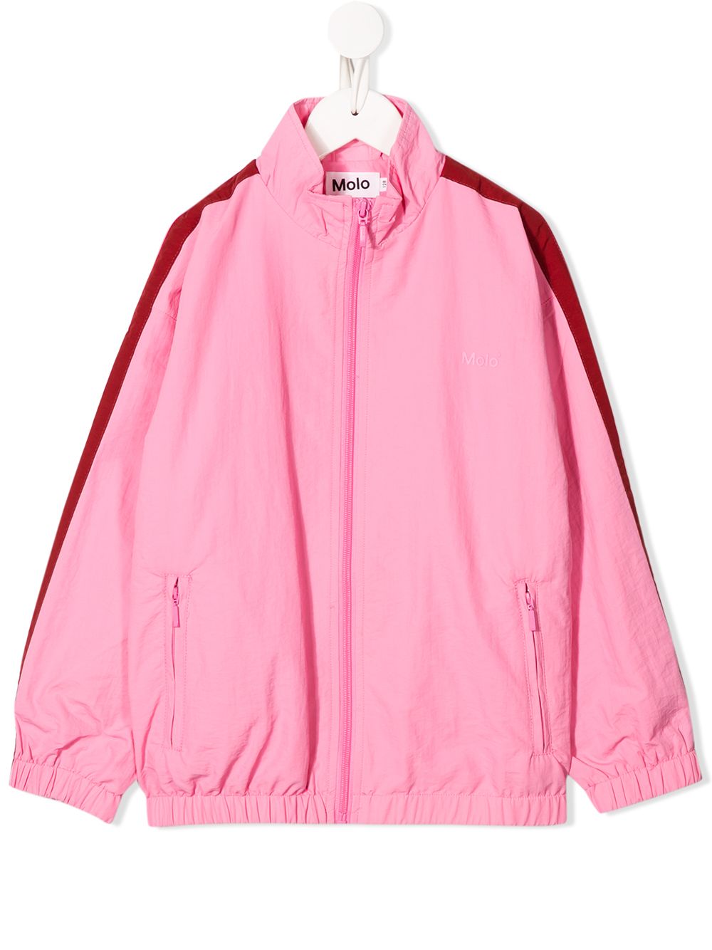 фото Molo kids zip up side stripe jacket