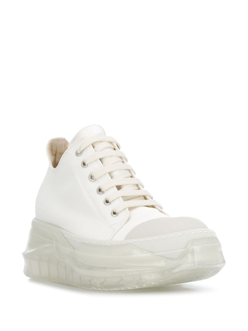 Shop Rick Owens Drkshdw Platform Sneakers In White