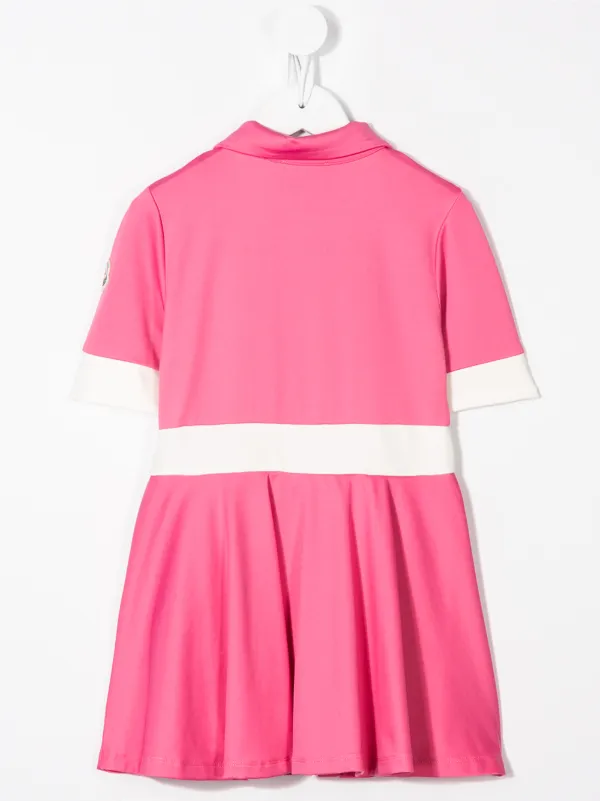 pink polo dress