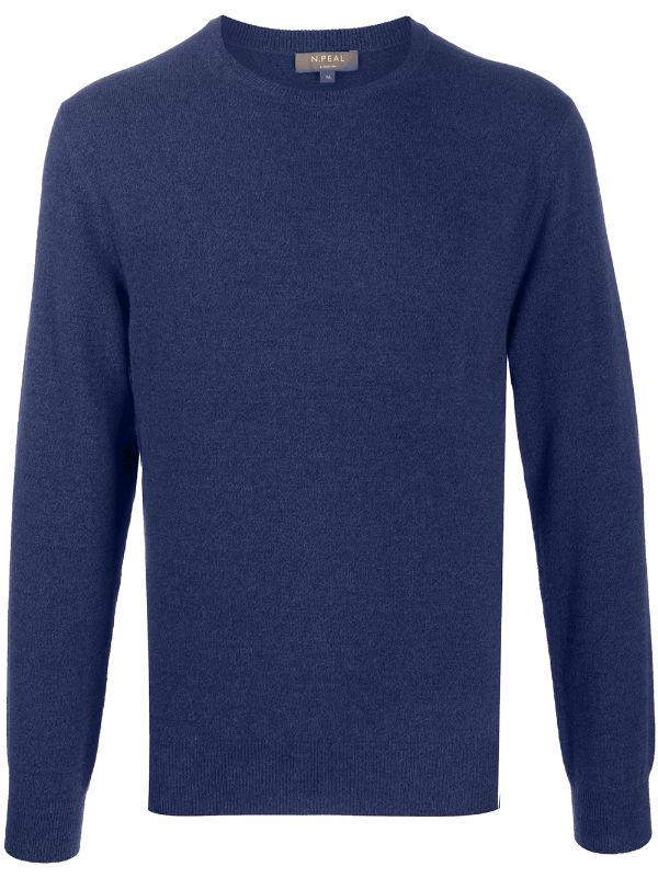 Navy cashmere hotsell jumper mens