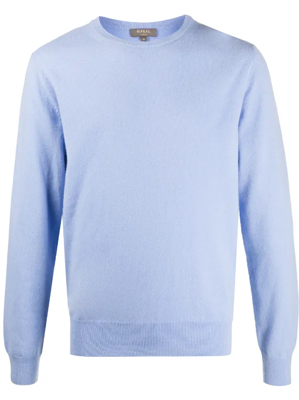 blue cashmere jumper
