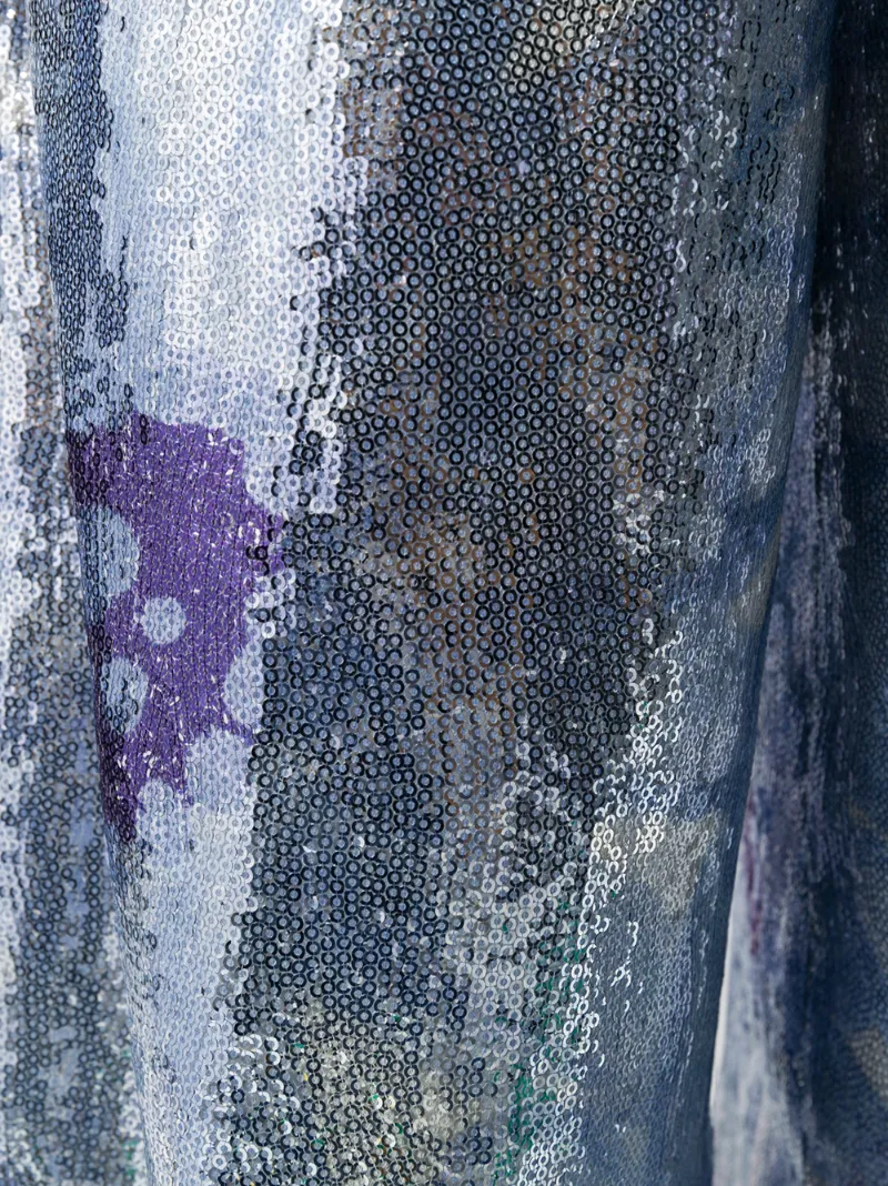 JACQUEMUS LE SHORT D’HOMME SEQUINNED CULOTTES