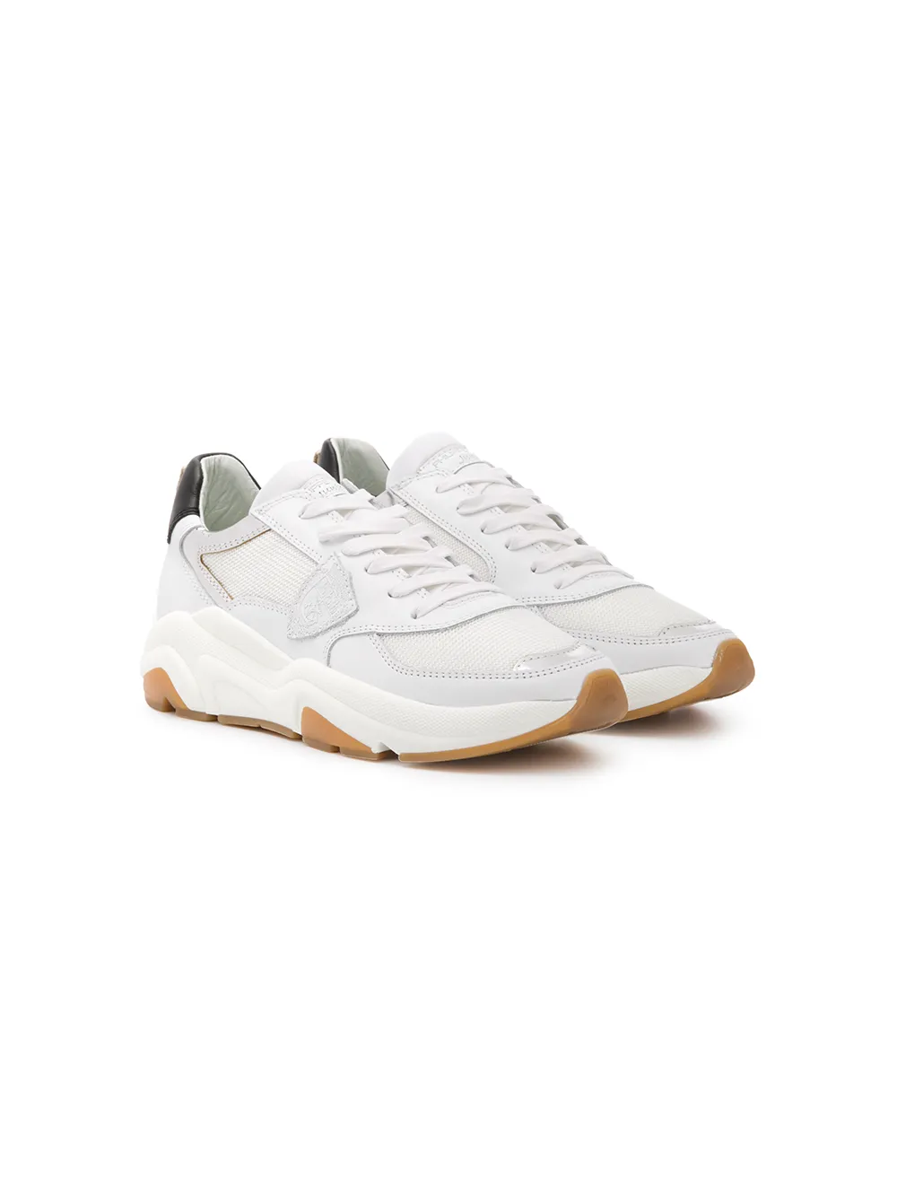 Philippe Model Teen Eze Mondial Trainers In White