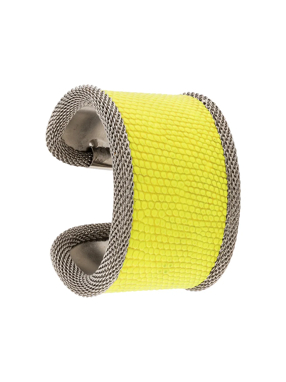 bracelet manchette à design texturé