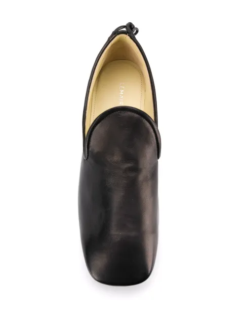 lemaire heeled loafers