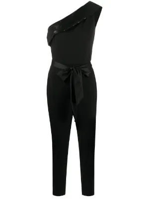ralph lauren one shoulder jumpsuit