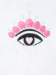 Kenzo Kids Eye print embroidered T-shirt