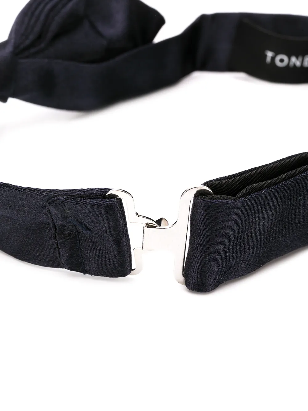 Tonello Zijden vlinderdas Blauw