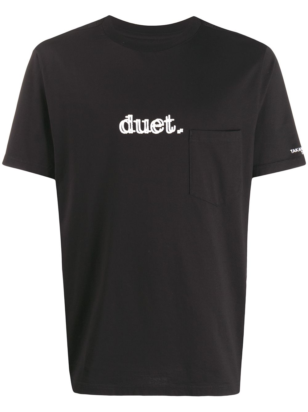 фото Takahiromiyashita the soloist duet print t-shirt