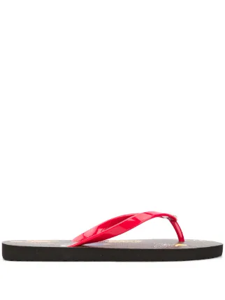 michael kors jet set flip flops