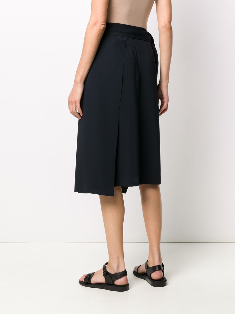 фото Chalayan asymmetric pleated skirt