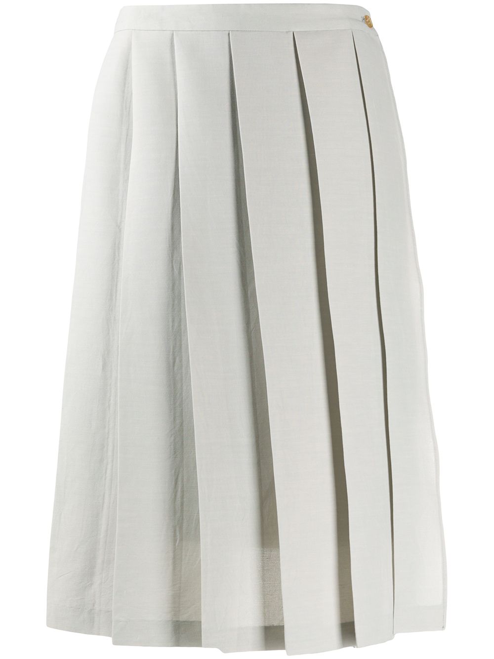 фото Chalayan pleated midi skirt