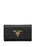 Prada snap key case - Black