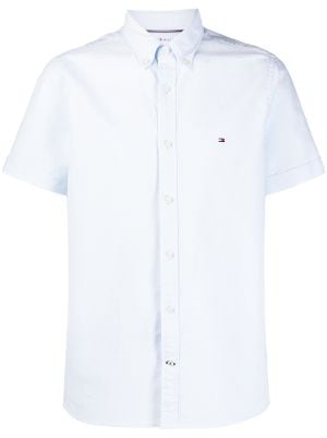 tommy hilfiger short sleeve button up