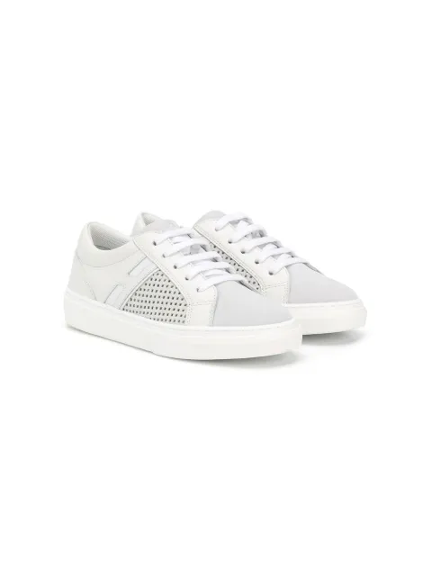 Hogan Kids حذاء رياضي بدون رقبة