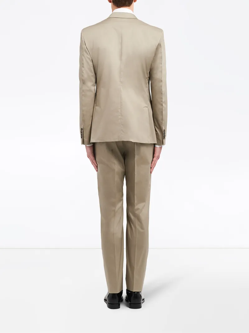 PRADA COTTON TWILL SLIM-FIT SUIT