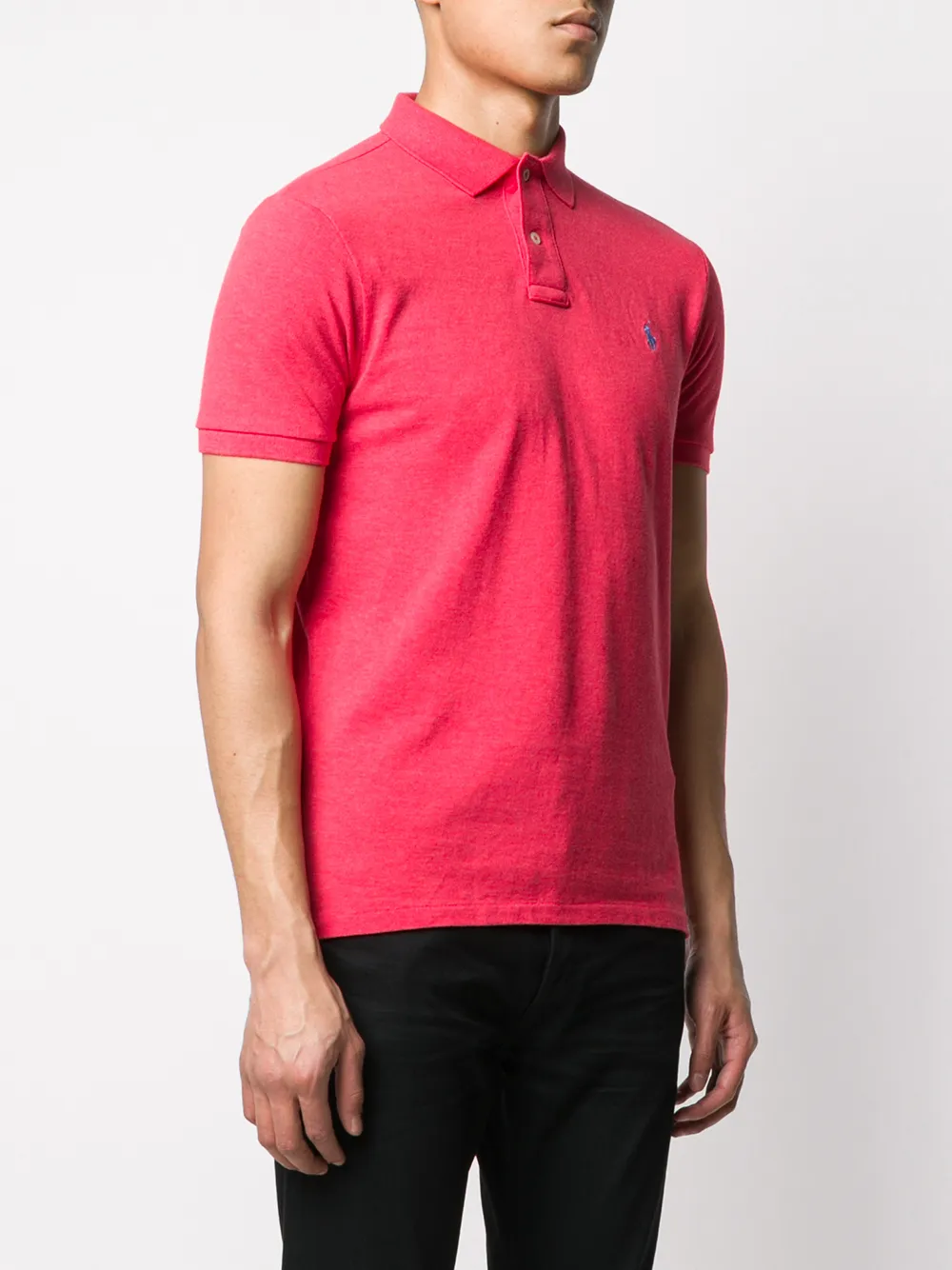 Polo Ralph Lauren Poloshirt met geborduurd logo Rood