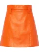 Image 1 of Prada leather fitted mini skirt